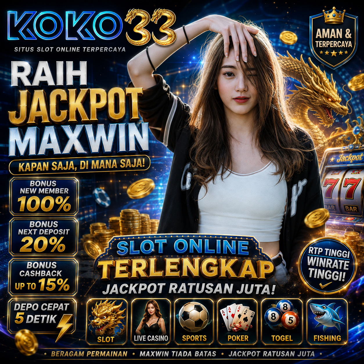 koko33 Front Black 